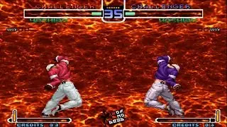 Orochi Yashiro Detener Evitar Oculto Armageddon vs Todos los personajes KOF 2002