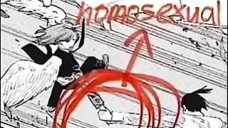 gay people engaging in conversation (chainsaw man shitpost)