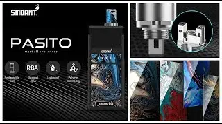 Smoant Pasito Rebuildable pod Review & build