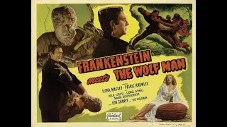 FRANKENSTEIN meets THE WOLF MAN - THE MONSTER TALKS!  Fan tribute to Bela Lugosi.