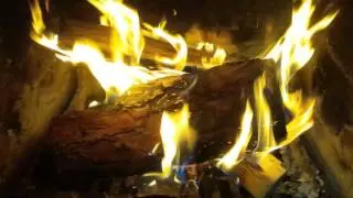 Fireplace cabin