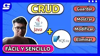 ¿Cómo hacer un CRUD(Guardar, Mostrar, Modificar y Eliminar) con Java y SQLITE ? FÁCIL Y SENCILLO