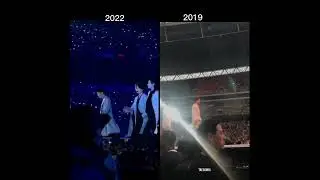 Their stage presence 2019 vs 2022