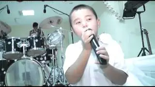самый маленький барабанщик в Казахстане