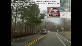 Bad Driver of 844TP4 in Winchester MA