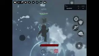 Gojo domain expansion in roblox sorcerer battlegrounds