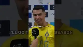 Cristiano Ronaldo reveals his next move 😯