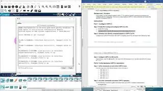 (CCNP ENCOR v8) 10.2.1 Packet Tracer - Configure Multiarea OSPFv3