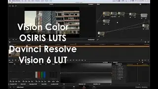 Vision Color: Osiris LUTS:  Fully Graded Vison 6 LUT