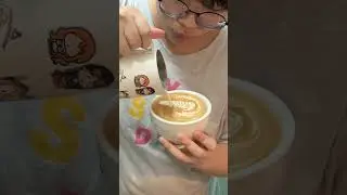 27/6/2023 Latte art practice