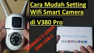 How to Set CCTV to HP//WiFi smart net camera//V380 Pro 