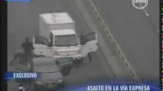 Robbery on expressway
