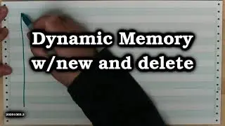C++ Dynamic Memory (new and delete)