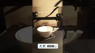 Decoración anti gravedad impresa en 3d😲😲😲