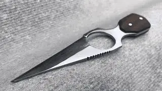 Making knife. Diy knife.