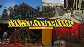 Halloween Construction Site Free MLO FiveM GTA V