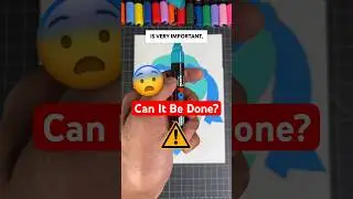 Drawing, But I Can ONLY Use The Color Blue 🤯 Ninja Turtles 