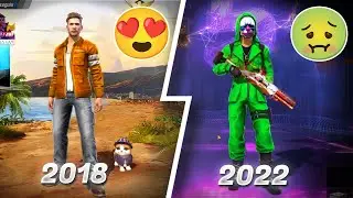 ANTES vs AHORA - Garena Free Fire