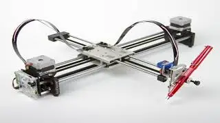 Homemade Scara Robot Arm 3D Printer Plotter Robotic Draw Arduino Control DIY Laser Engravi