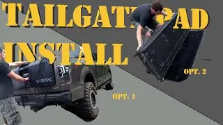 Leetpic tailgate pad install... option 1 or option 2