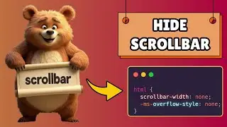 How to Hide Scrollbar But Still Scroll in HTML and CSS
