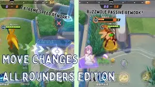 Move Changes and Rework [All Rounders Edition] | Pokémon Unite Chinese Version