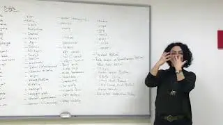 33.Ders Sağlık Terimleri 2 - İşaret Diliyle Sağlık Terimlerini Öğrenelim | Hülya Kurul