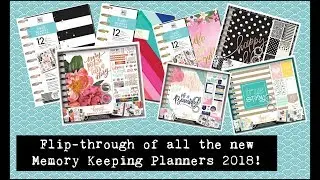 2018 Flip-through 7 Planners : Happy Memory Keeping™