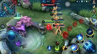 Layla testing ultimate skill vs Layla bots