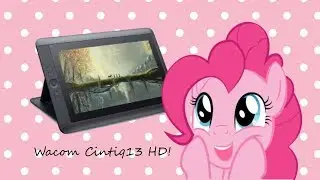 UNBOXING MY NEW TABLET ( Wacom Cintiq 13HD )