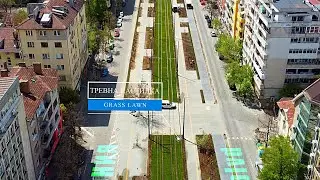 The NEW GREEN TRAM LINES in Sofia