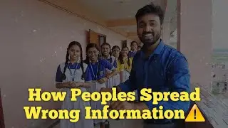 How Peoples Spread Wrong Information ⚠️ #motivation #school #experiment