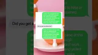 Forced Babysitter Text Message 😠