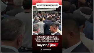 AK PARTİ'DEN PINARBAŞI ÇIKARMASI!  