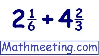 Adding mixed numbers