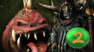 (Radious mod) Total War: Warhammer 3. # 2. Скарсник. Сложность 