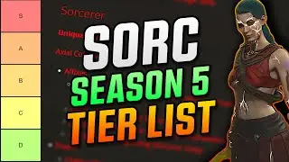 The BEST builds for Sorcerer TIERLIST S5 Diablo IV