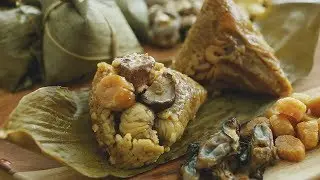 How to make Zongzi / Cantonese Bak Chang - 广式肉粽