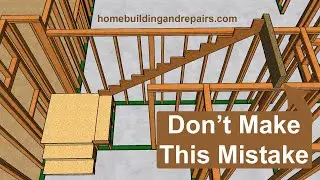 Easiest Method To Locate Floor Framing Stair Headout or Stringer Support Beams And Joist
