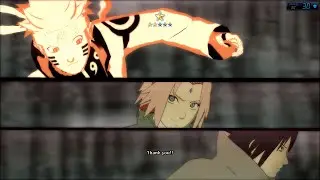Naruto Ultimate Ninja Storm 4 PC Walkthrough Part 14 - Team 7 vs Ten Tails Story Mode Boss Fight