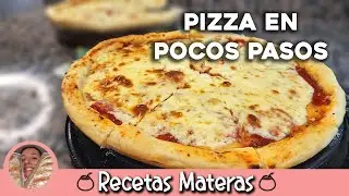 Pizza casera: MASA Y SALSA FÁCILES ✅🥳