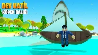🦈 Dev Katil Köpek Balığından Kaçıyorum! 🦈 | SharkBite | Roblox Türkçe