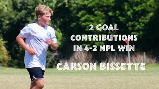Carson with a goal and an assist in 4-2 NPL win.