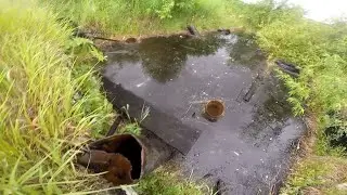 КОП МЕТАЛЛА в летний период, металлолом в зелени))