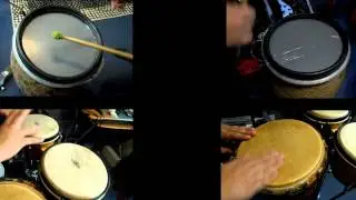 Этнические барабаны (импровизация)