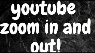 a possible way to fix a problem if youtube  font go large or small