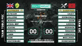 Fight Night Exhibition 10v10 | TOBLS FGC vs Shotokan x Clash