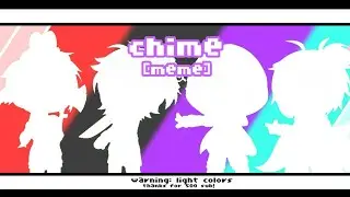 Chime [meme] || ft. bad guys team || gacha club || warning:light colors :v