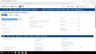 How to Create a Non-Inventory Item in NetSuite