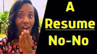 Your Resume Is Too F🅰️NCY